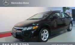 Mercedes-Benz of Massapequa presents this 2008 HONDA CIVIC SDN C with just 50035 miles. Represented in BK. Under the hood you will find the 1.8 Liter SOHC coupled with the 5-SPEED AUTOMATIC TRANSMISSION W/OD. Recently reduced to $13441. Options and Safety