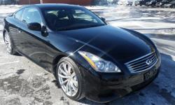 THIS 2008 INFINITI G37S IS IN EXCELLENT CONDITION INSIDE AND OUT. THIS CAR IS A 1 OWNER CAR WHICH WAS VERY WELL MAINTAINED. THIS CAR COMES LOADED WITH LEATHER, SUNROOF, NAVIGATION, PUSH BUTTON START, DUAL HEATED SEATS, BACK-UP CAMERA, AM/FM CD PLAYER,