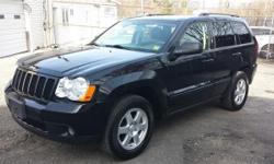 THIS 2008 JEEP GRAND CHEROKEE LOREDO 4X4 IS IN GREAT CONDITION INSIDE AND OUT. THIS CAR COMES LOADED WITH LEATHER, SUNROOF, AM/FM CD PLAYER, CRUISE CONTROL, DUAL HEATED SEATS, ALL POWER, AND MUCH MORE...EXTENDED WARRANTY WHICH COVERS THE ENGINE,