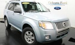 ***LEATHER TRIM PACKAGE***, ***POWER SEAT***, ***CLEAN CARFAX***, ***3.0L V6 ENGINE***, and ***4X4***. Price Break! Go forward with assurance. Confused about which vehicle to buy? Well look no further than this durable, reliable 2008 Mercury Mariner. This