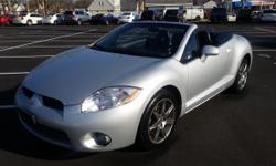 THIS 2008 MITSUBISHI ECLIPSE SPYDER GT CONVERTIBLE IS IN EXCELLENT CONDITION INSIDE AND OUT. THIS CAR IS A 1 OWNER CAR WHICH HAS NEVER BEEN IN AN ACCIDENT. THIS CAR WAS VERY WELL MAINTAINED AND HAS NO ISSUE. THIS CAR COMES LOADED WITH LEATHER, ELECTRIC