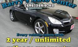 **Get a FREE 2 Year Unlimited Mileage Warranty!!**
This is a super fun, sporty convertible roadster with a clean AutoCheck!! It has all the power options, leather interior, and more!! Its a southern car, which means its never seen salt!! We did a NYS
