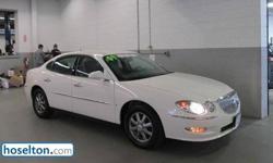 1.9% available. What a price for an 09! Call ASAP! You don't have to worry about depreciation on this stunning 2009 Buick LaCrosse! The guy before you got it all! What a guy! This LaCrosse has a great cockpit layout, with all the controls easy to find and
