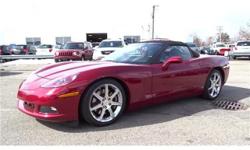 WOW A LOADED 3LT IN LIKE NEW CONDITION WITH SUPER LOW MILES /HAS APPEARANCE PACKAGE/CHROME WHEEL PACKAGE /NAVIGATION/Z51 PERFORMANCE PACKAGE/DUAL MODE EXHAUST IN CRYSTAL RED METALLIC AND THE CASHMERE TWO TONE LEATHER SEATS/THIS VETTE IS IN IMMACULATE