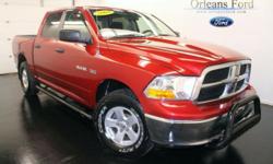 ***5.7L V8***, ***CREW CAB***, ***EXTRA CLEAN***, and ***SLT***. 4 Wheel Drive! Crew Cab! Are you still driving around that old thing? Come on down today and get into this stout 2009 Dodge Ram 1500! New Car Test Drive said it ""...has the bold and brash