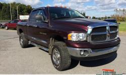 2005 DODGE RAM 2500 SLT
97k MILES, V8, 5.7L, 4WD, 4DR, LEATHER
VERY CLEAN, WELL MAINTAINED, & GREAT FOR WINTER
FLORIDA FINE CARS & TRUCKS
WE ALSO BUY CARS, TRUCKS, & SUVS
LOCATION 1:
315-788-2332
420 EASTERN BVLD
WATERTOWN, NY 13601
LOCATION 2: