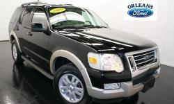 *** #1 MOONROOF**, ***3RD ROW SEAT***, ***CLEAN CAR FAX***, and ***EDDIE BAUER***. 4WD! No games, just business! There is no better time than now to buy this fantastic-looking 2009 Ford Explorer. It scored the top rating in the IIHS frontal offset test.