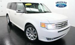 ***#1 MOONROOF***, ***ALL WHEEL DRIVE***, ***EXTRA CLEAN***, ***LIMITED***, and ***WHITE SUEDE METALLIC***. Your lucky day! Move quickly! If you demand the best, this superb 2009 Ford Flex is the SUV for you. New Car Test Drive called it ""...a large,