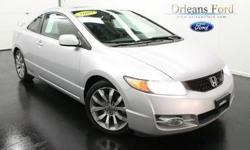 ***Si COUPE***, ***CLOSE RATIO 6 SPEED MANUAL***, ***MOONROOF***, ***CLEAN CARFAX***, ***AFFORDABLE PERFORMANCE***, and ***WE FINANCE***. How stimulating is the awe-inspiring performance of this scorching 2009 Honda Civic? New Car Test Drive said, ...We