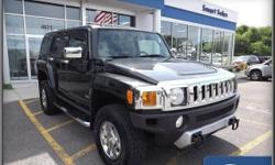 Just in: 2009 Hummer H3 77K
Get ready for the harsh, upstate winter by getting into this Hummer H3. With the redesign of the Hummer the H3 offers you better handling and feel for the road. Its all black exterior accentuates the chrome featured on the