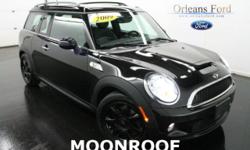 ***CLEAN CAR FAX***, ***LEATHER***, ***MOONROOF***, ***AUTOMATIC***, ***CLUBMAN***, and ***NON SMOKER***. Turbocharged! Are you still driving around that old thing? Come on down today and get into this good-looking and fun 2009 Mini Cooper S! Designated