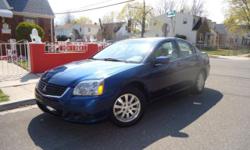2009 MITSUBISHI GALANT RALLIART, 15475 ORIGINAL MILES, RED EXTERIOR , BLACK LEATHER INTERIOR. FULLY LOADED WITH NAVIGATION , BACK UP CAMERA , 360W ORIGINAL PREMUM SOUND SYSTEM WITH SATELLITE RADIO , COMPUTER AND MUCH MORE, RUNS AND LOOKS INSIDE NEW.