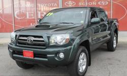 2009 Toyota Tacoma 4 Wheel Drive Double V6 MT with 69,762 miles**4 Cylinder**Automatic**Power Windows**4-Wheel ABS**Alloy Wheels**Air Conditioning**Power Door locks** Towing/Camper Package**TRD Sport Package **Cruise Control**Auto Check shows NO ACCIDENTS