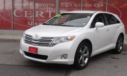2009 Toyota Venza 4 door Wgn V6 AWD Certified Pre Owned with 56,874 miles**6 Cylinder**Alloy Wheels**Leather Seats**Heated Seats**Automatic**Power Windows**Chrome Exterior/Interior Door Handles**Air Conditioning**Power Door locks**Cruise Control**Clean