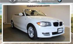 You will love this White 2010 BMW 1 Series 128i! This vehicle is powered by a Gas I6 3.0L/183 engine with , an Automatic transmission, and RWD. We priced this BMW 1 Series to sell quickly! You will find that is vehicle is loaded with options like: Front