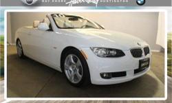 This Convertible generally a joy to drive. Options on this vehicle include Headlight Washers Through-Load W/cargo Bag Cold Weather Pkg -inc: Heated Front Seats and a Bluetooth Interface Bmw Assist W/4-Year Subscription Front Seats W/4-Way Pwr Lumbar