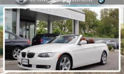ONLY 31,572 Miles! 328i trim. NAV, Heated Leather Seats, Alloy Wheels, Dual Zone A/C, Rear Air, Convertible Hardtop, CD Player, IPOD & USB ADAPTER, 6-SPEED STEPTRONIC AUTOMATIC TRANSMIS... PREMIUM PKG, COLD WEATHER PKG AND MORE!======THIS 3 SERIES IS