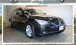 WOW! This is one hot offer! This 2010 BMW 5 Series gets 17 miles per gallon in the city and gets 25 miles per gallon on the highway. It comes equipped with options like a Led Exterior Ground Lighting Additional Trunk Lighting Rear Entry/exit Lighting