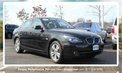 You must see this Black Black 4 door 2010 BMW 5 Series! This vehicle is powered by a Gas I6 3.0L/183 engine with , an Automatic transmission, and AWD. We priced this BMW 5 Series to sell quickly! You will find that is vehicle is loaded with options like: