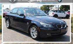 This vehicle is absolutely striking! This 2010 BMW 5 Series gets 16 miles per gallon in the city and gets 25 miles per gallon on the highway. It comes equipped with options like a Retractable Headlight Washers Heated Front Seats Cold Weather Pkg -inc: