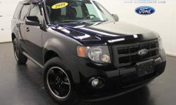***#1 MOONROOF***, ***CARFAX ONE OWNER***, ***REMOTE START***, ***SPORT APPEARANCE PACKAGE***, and ***SYNC***. Black Beauty! Flex Fuel! Your quest for a gently used SUV is over. This attractive 2010 Ford Escape has only had one previous owner, with a