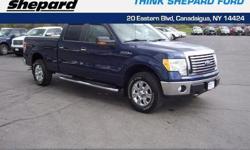 To learn more about the vehicle, please follow this link:
http://used-auto-4-sale.com/104138112.html
Ford F-150 Crew Cab XLT with LongBox, Running Boards, Power Windows and Locks, Cruise, Tilt, Chrome Rims, Tinted Windows, Bluetooth, CD Player and Much
