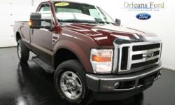 ***ONE OWNER***, ***CLEAN CARFAX***, ***DIESEL***, ***REAR CAMERA***, ***SYNC***, and ***POWER SEAT***. 4WD! Turbocharged! Ford has outdone itself with this hardy 2010 Ford F-350SD. Brute toughness just doesn't get any better at this price! This terrific,