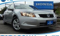 Honda Certified. Silver Bullet! Stunning! Only one owner, mint with no accidents!**NO BAIT AND SWITCH FEES! How would you like driving away in this fantastic 2010 Honda Accord at a price like this? Honda Certified Pre-Owned means you not only get the