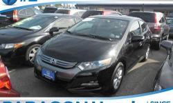 Honda Certified, 1.3L I4 SOHC i-VTEC, and CVT. Wow! Where do I start?! A great deal in Woodside! Only one owner, mint with no accidents!**NO BAIT AND SWITCH FEES! How inviting is this handsome 2010 Honda Insight? Honda Certified Pre-Owned means you not