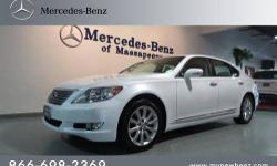 Mercedes-Benz of Massapequa presents this CARFAX 1 Owner 2010 LEXUS LS 460 4DR SDN L AWD with just 18100 miles. Represented in WHITE and complimented nicely by its BEIGE interior. Fuel Efficiency comes in at 23 highway and 16 city. Under the hood you will