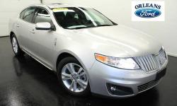 ***ALL WHEEL DRIVE***, ***CLEAN CAR FAX***, ***EXTRA CLEAN***, ***INGOT SILVER METALLIC***, ***LOW MILES***, ***MOONROOF***, and ***ONE OWNER***. Orleans Ford Mercury Inc is honored to offer this great 2010 Lincoln MKS. It's obvious by how clean this