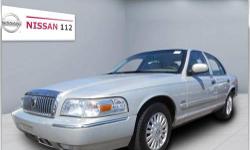 2010 Mercury Grand Marquis This sedan currently has 37,000 miles and in great condition Light Blue with Fawn exterior and with an Ivory leather interior Equipped with a V8 automatic transmission Standard features include a cold working air conditioner