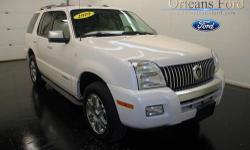 ***#1 NAVIGATION***, ***ALL WHEEL DRIVE***, ***CLEAN CAR FAX***, ***DVD REAR SEAT ENTERTAINMENT***, ***LEATHER***, ***ONE OWNER***, and ***PREMIER***. This 2010 Mountaineer is for Mercury enthusiasts looking high and low for that perfect SUV. It will take