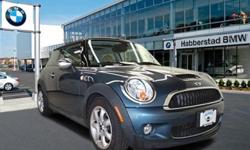 S trim. MINI Certified, ONLY 34,596 Miles! Auxiliary Audio Input, CD Player, Keyless Start, Aluminum Wheels, Turbo Charged Engine, Head Airbag. 4 Star Driver Front Crash Rating. CLICK NOW!======KEY FEATURES INCLUDE: Turbocharged, Auxiliary Audio Input, CD