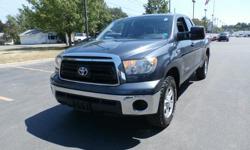 To learn more about the vehicle, please follow this link:
http://used-auto-4-sale.com/108426042.html
For 2010, the Toyota Tundra lineup expanded to include a new V8 engine and two new trim packages: the Platinum Package and Work Truck. The U.S.-built