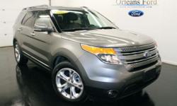 ***#1 NAVIGATION***, ***CLEAN CAR FAX***, ***HEATED LEATHER***, ***LIMITED***, ***LUXURY SEATING***, ***ONE OWNER***, and ***TRAILER TOW***. This 2011 Explorer is for Ford fans looking the world over for that perfect SUV. New Car Test Drive said it