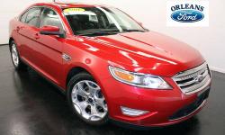 ***#1 LOW MILES***, ***ADAPTIVE CRUISE/COLLISION WARNING***, ***CLEAN CAR FAX***, ***MOONROOF***, ***NAVIGATION***, ***ONE OWNER***, and ***RED CANDY***. You'll be hard pressed to find a nicer 2011 Ford Taurus than this fiery thoroughbred we have right