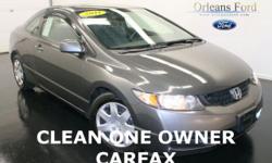 ***AUTOMATIC***, ***CLEAN CAR FAX***, ***EXTRA CLEAN***, ***FUEL SAVER***, ***LOW MILES***, and ***ONE OWNER***. Hurry in! This 2011 Civic is for Honda lovers who are hunting for a great-looking and gas-saving vehicle. Strong visibility. AutoWeek 2008