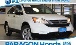 Honda Certified and AWD. White Knight! The Paragon Honda EDGE! Only one owner, mint with no accidents!**NO BAIT AND SWITCH FEES! brbrImagine yourself behind the wheel of this gorgeous 2011 Honda CR-V. The CR-V is a top seller because it just makes sense.