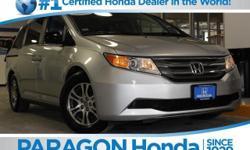 Honda Certified. You NEED to see this van! Get Hooked On Paragon Honda! Only one owner, mint with no accidents!**NO BAIT AND SWITCH FEES! brbrAre you still driving around that old thing? Come on down today and get into this outstanding-looking 2011 Honda
