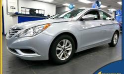 Don't let this great looking Hyundai Sonata get away! This stunning car has a 1-Owner history, clean vehicle report, and all of the equipment you want in your next car! Featuring a Power Sunroof, Keyless Entry, Bluetooth, an AM/FM/CD Player with XM, split