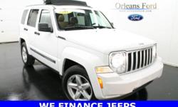 ***LIMITED***, ***LEATHER***, ***CLEAN CARFAX***, ***CARFAX ONE OWNER***, ***FINANCE HERE***, and ***TRADE HERE***. 4WD! In a class by itself! Looking for an amazing value on an outstanding 2011 Jeep Liberty? Well, this is IT! With a precision-tuned 3.7L