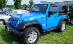 JEEP AT ITS BEST.CALL TODAY TO MAKE AN APPT.TO TEST DRIVE THIS 4X4.HARD TOP,6 SPEED CLEAN VEHICLE.
Our Location is: Chrysler Dodge Jeep of Warwick - 185 State Route 94 South, Warwick, NY, 10990
Disclaimer: All vehicles subject to prior sale. We reserve
