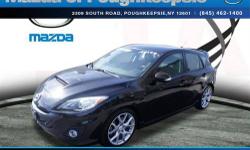 Priced below NADA Retail!!! The price is the only thing that's been discounted on this amazing Vehicle* Mazda CERTIFIED!!! Isn't it time you got rid of that old hooptie and got behind the wheel of this terrific MAZDASPEED3*** All Around hero!! Less than