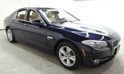 Boasting superb craftsmanship, this 2012 BMW 5 Series is a meticulous collaboration between pleasantness and polish. It's outfitted with the following options: Anti-lock braking system (ABS) -inc: dynamic brake control (DBC), Auto-dimming interior