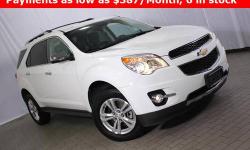 CERTIFIED CLEAN CARFAX 1-OWNER VEHICLE!!! AWD CHEVY EQUINOX LTZ!!! Rear backup cam - On star - Power seats - Genuine leather seats - Alloy wheels - Non-smoker vehicle! - Accident and problem free - immaculate condition like new!!! Save yourself Time and