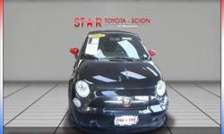 Blending style and comfort, this 2012 Fiat 500 is exactly what you've been looking for. It's equipped with many conveniences at your fingertips, including: We're overstocked and ready to make deals with all of our customers. Are you ready to take home the