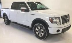 4WD. Crew Cab! Turbo! With the multiplicity of available cab, bed, drive and engine configurations, the 2012 F-150 is as custom built as you are. Winner of the 2012 Motor Trend Truck of the Year Award. This superb Ford is one of the most sought after used
