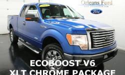 ***ECOBOOST V6***, ***XLT***, ***CHROME PACKAGE***, ***LOW MILES***, ***CLEAN ONE OWNER CARFAX***, ***SYNC***, ***POWER SEAT***, and ***KEYLESS ENTRY***. Don't pay too much for the truck you want...Come on down and take a look at this rock-solid 2012 Ford