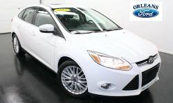 ***CLEAN CAR FAX***, ***LEATHER***, ***MOONROOF***, ***ONE OWNER***, ***POWER SEAT***, and ***PREMIUM PACKAGE***. Fully-Loaded! Talk about MPG! Your quest for a gently used car is over. This outstanding 2012 Ford Focus has only had one previous owner,